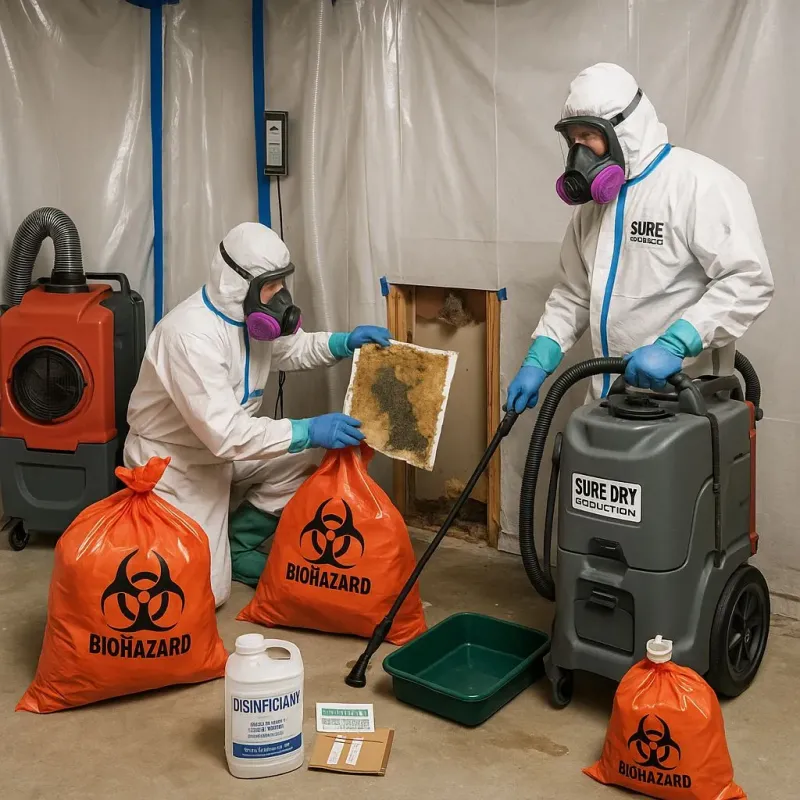 Contaminated Water Handling Protocols process in Howard Beach, NY